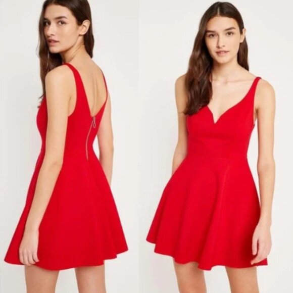 Red Kimchi Blue Heart Of The Ocean Fit + Flare Mini Dress  8442 - Picture 2 of 14